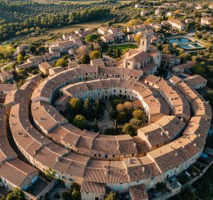 Ce village occitan cache la forteresse circulaire médiévale la plus parfaite d'Europe à seulement 30 minutes de Nîmes Aigremont